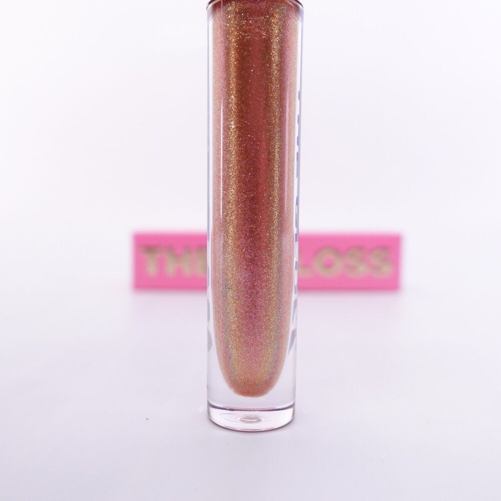 Jeffree Star Cosmetics The Lip Gloss Shockwave Bronze Tint Pink White Pearls New